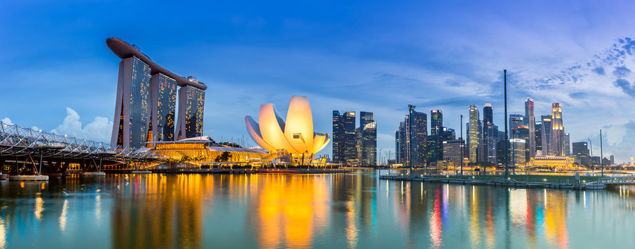 Singapore skyline
